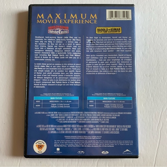 Harold and Kumar Double Feature Harold and Kumar Go To White Castle - Picture 3 of 4